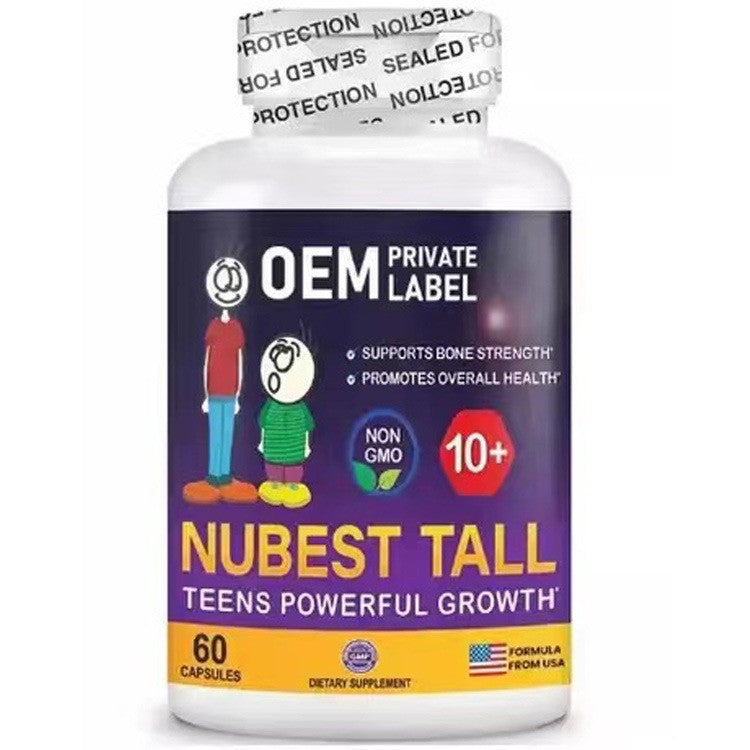 Nubest Tall Height Supplement - 60 Capsules