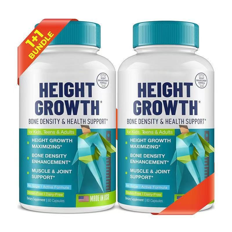 Height Growth Maximizer Supplements - 60 Capsules