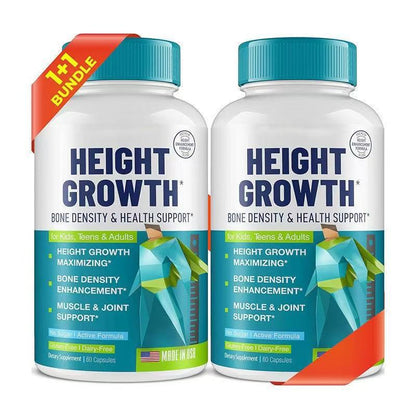 Height Growth Maximizer Supplements - 60 Capsules