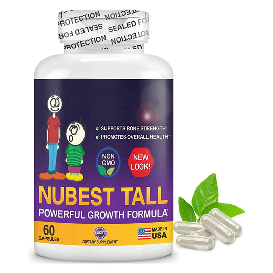 Nubest Tall Height Supplement - 60 Capsules