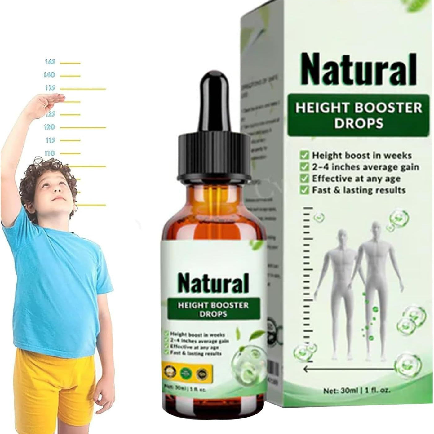 Natural Height Booster Drops